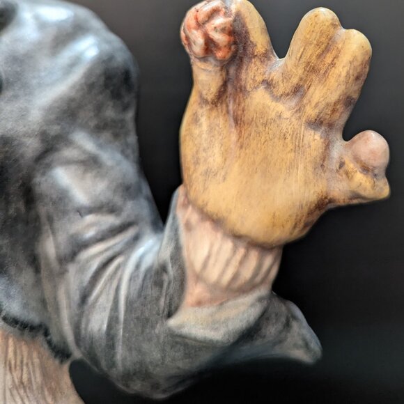 Vintage Irene Smith 1963 Signed Large‎ Ceramic Hobo/Clown Texas Pete Figurine - Picture 9 of 9